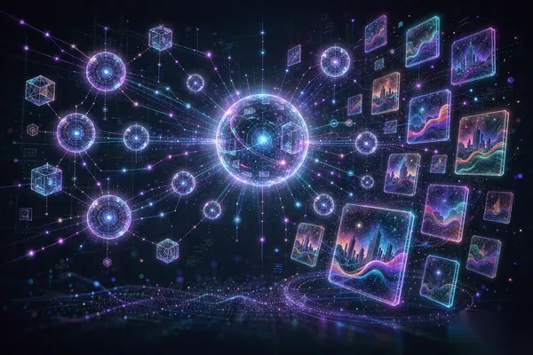 AI 生成艺术概念图