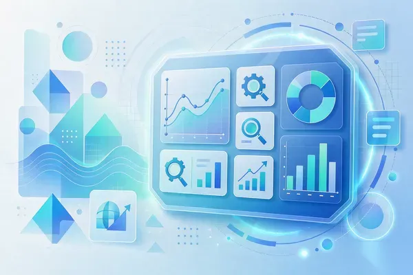 SEO 报表图表