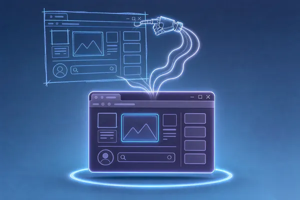 AI 辅助生成浏览器页面布局
